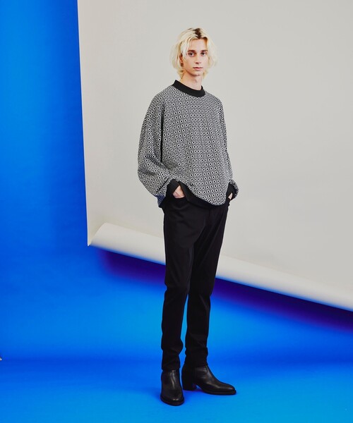 tk.TAKEO KIKUCHI（ティーケータケオキクチ）の「◆スーパーストレッチ スキニーパンツ（その他パンツ・メンズ・サンドベージュ/ブラック系3/ネイビー系3/ブラック・02/01/04/03）」の5枚目の写真