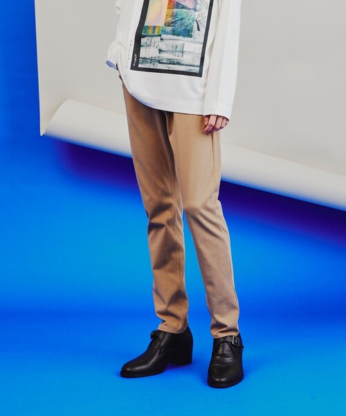 tk.TAKEO KIKUCHI（ティーケータケオキクチ）の「◆スーパーストレッチ スキニーパンツ（その他パンツ・メンズ・サンドベージュ/ブラック系3/ネイビー系3/ブラック・02/01/04/03）」の8枚目の写真