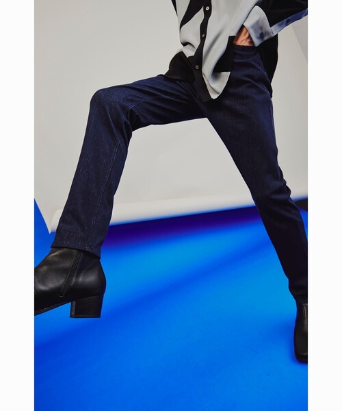 tk.TAKEO KIKUCHI（ティーケータケオキクチ）の「◆スーパーストレッチ スキニーパンツ（その他パンツ・メンズ・サンドベージュ/ブラック系3/ネイビー系3/ブラック・02/01/04/03）」の11枚目の写真