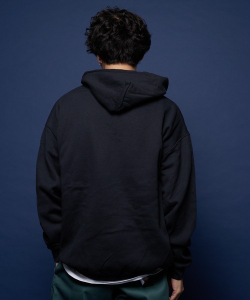 JERZEES（ジャージーズ）の「JERZEES-裏起毛プルパーカー（パーカー・メンズ・ホワイト/ブラック/グレー/ネイビー・M/L/XL）」の16枚目の写真