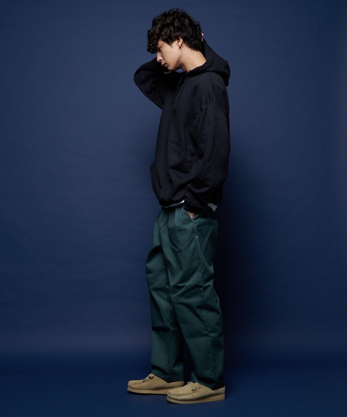 JERZEES（ジャージーズ）の「JERZEES-裏起毛プルパーカー（パーカー・メンズ・ホワイト/ブラック/グレー/ネイビー・M/L/XL）」の19枚目の写真