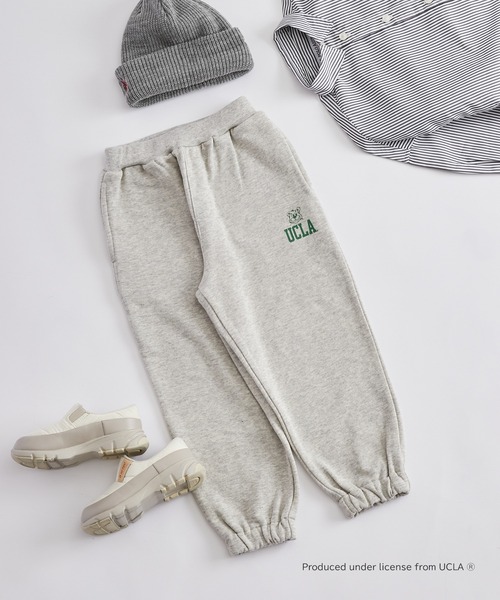 UCLA(ユーシーエルエー)の「【KIDS】【UCLA/ユーシーエルエー】TYPY別注プリントスウェットパンツ(スウェットパンツ・キッズ・アイボリー・S/M/L/XL/XXL)」の17枚目の写真
