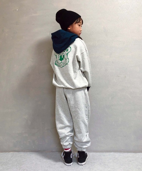 UCLA(ユーシーエルエー)の「【KIDS】【UCLA/ユーシーエルエー】TYPY別注プリントスウェットパンツ(スウェットパンツ・キッズ・アイボリー・S/M/L/XL/XXL)」の16枚目の写真