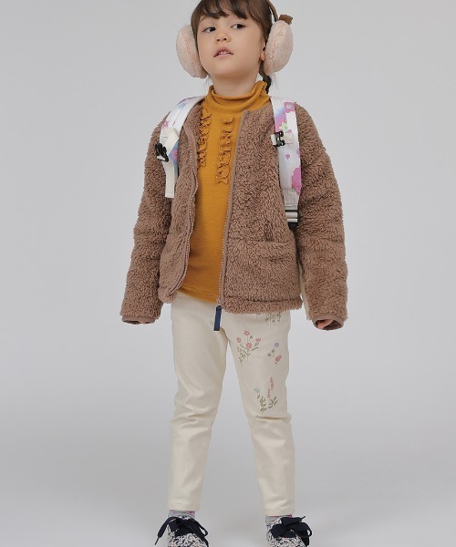 HAKKA KIDS(ハッカキッズ)の「オリジナルフラワープリントリュック(バックパック/リュック・キッズ・グレー/オフホワイト/ブルー/ピンク・M)」の18枚目の写真