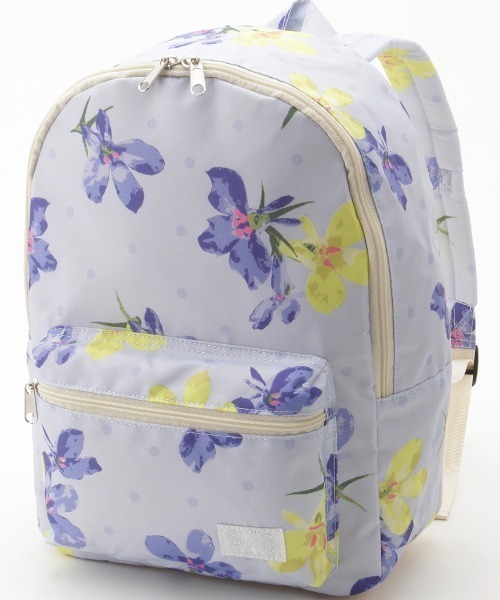 HAKKA KIDS(ハッカキッズ)の「オリジナルフラワープリントリュック(バックパック/リュック・キッズ・グレー/オフホワイト/ブルー/ピンク・M)」の19枚目の写真