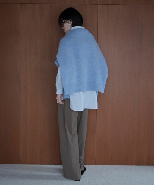 CLANE(クラネ)の「BASIC TUCK PANTS(その他パンツ・レディース・ボルドー/ベージュ/アイボリー/ブラック・0/1/2)」の20枚目の写真