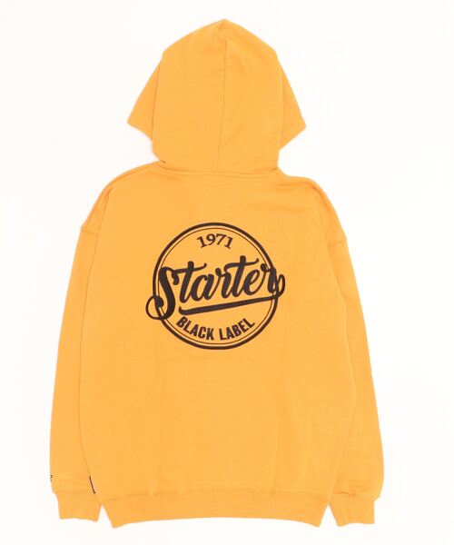 STARTER（スターター）の「JE-STARTER.ハーフジップ裏毛パーカー（パーカー・メンズ・ホワイト/ブラック/グリーン/マスタード・XL/M）」の17枚目の写真