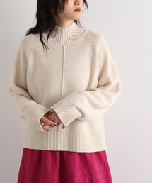 N.（N. Natural Beauty Basic） | 【横田ひかるさん着用】◆ラムウール混ハイネックニット(ニット/セーター)