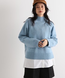 N.（N. Natural Beauty Basic） | 【横田ひかるさん着用】◆ラムウール混ハイネックニット(ニット/セーター)