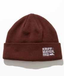 【KRIFF MAYER/クリフメイヤー】ワンポイント刺繍ニットワッチ/ビーニー