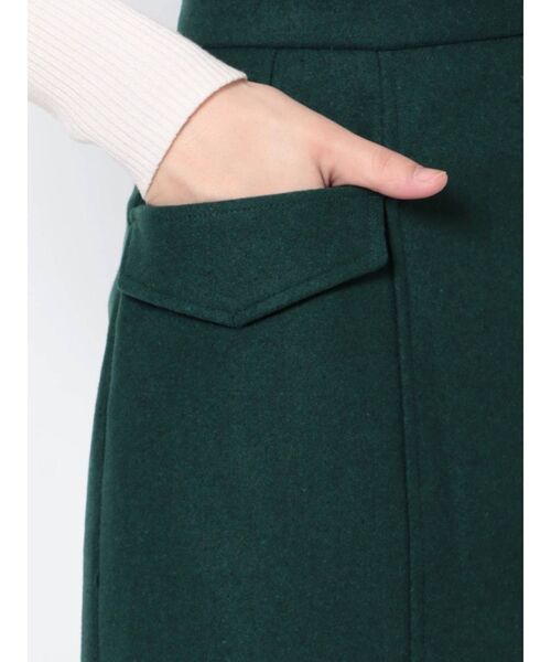 MURUA（ムルーア）の「ヨークステッチミニスカート（スカート・レディース・グリーン/ブラック・2/1）」の16枚目の写真