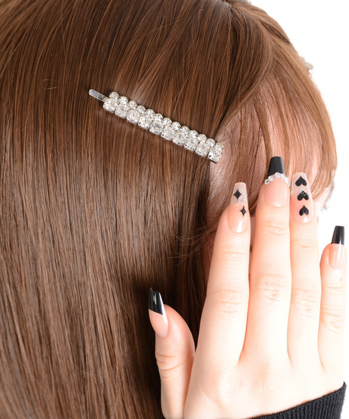 Mayree(メイリー)の「【float】キラキラ ビジュー ゴールド シルバー ヘアピン【3本セット】(ヘアピン・レディース・ゴールド/シルバー/ゴールド系/シルバー系・FREE)」の13枚目の写真