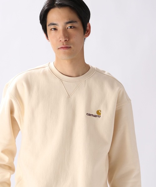 【Carhartt WIP(カーハートダブリューアイピー)】アメリカンスクリプトスウェットシャツ