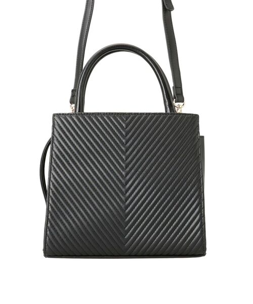 RESEXXY（リゼクシー）の「キルティングポイントハンドバッグ（ハンドバッグ・レディース・アイボリー/ブラック/ピンク・FREE）」の8枚目の写真