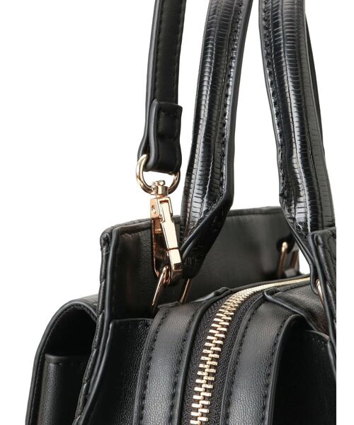 RESEXXY（リゼクシー）の「キルティングポイントハンドバッグ（ハンドバッグ・レディース・アイボリー/ブラック/ピンク・FREE）」の9枚目の写真