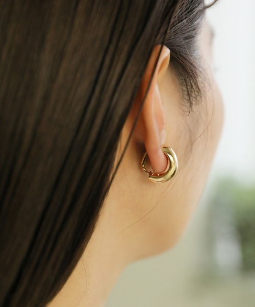 select MOCA（セレクトモカ）の「ボリュームイヤリング（イヤリング・レディース・ゴールド/シルバー・FREE）」の5枚目の写真