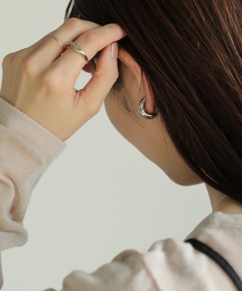 select MOCA（セレクトモカ）の「ボリュームイヤリング（イヤリング・レディース・ゴールド/シルバー・FREE）」の10枚目の写真