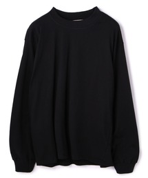 danke schon レースアップデザイン ブラックtシャツ LHP ロンt danke schon レースアップデザイン ブラックtシャツ LHP ロンt
