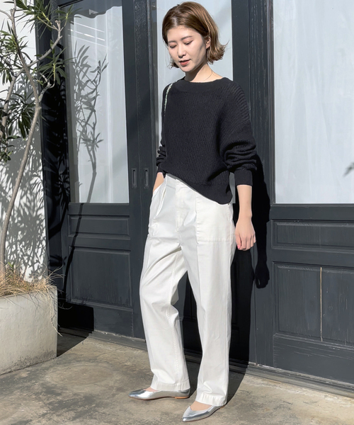 Spick & Span（スピックアンドスパン）の「バックサテンイージーカーゴ