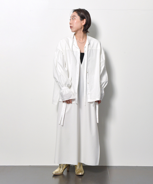 セール】BOW TIE PUFF ブラウス（シャツ/ブラウス）｜CITYSHOP