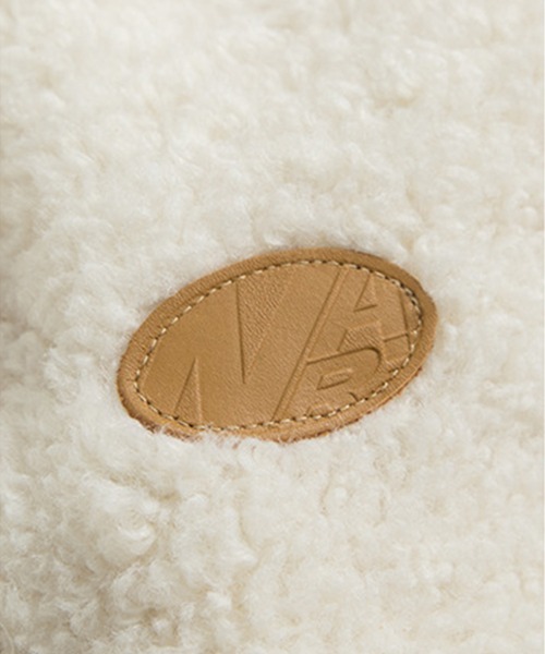 aimoha(アイモハ)の「バイカラーボアブルゾン(ブルゾン・メンズ・ホワイト/ブラック・X-LARGE/LARGE/MEDIUM)」の6枚目の写真