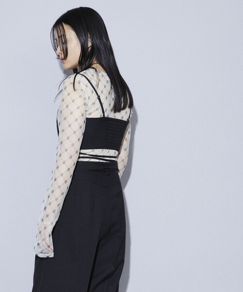 Firsthand(ファーストハンド)の「Firsthand/ファーストハンド キャミソールビスチェトップス/キャミソールビスチェトップス(キャミソール・レディース・オフホワイト/ブラック/ミント・FREE)」の10枚目の写真