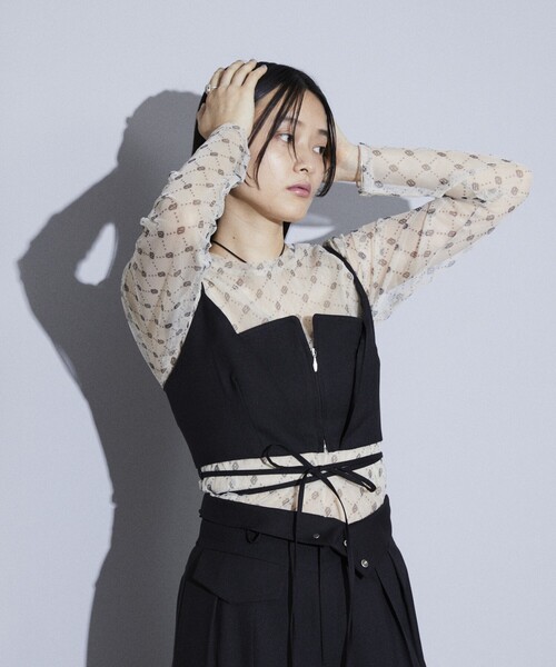 Firsthand(ファーストハンド)の「Firsthand/ファーストハンド キャミソールビスチェトップス/キャミソールビスチェトップス(キャミソール・レディース・オフホワイト/ブラック/ミント・FREE)」の13枚目の写真