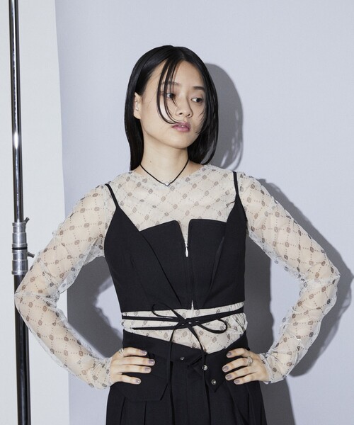 Firsthand(ファーストハンド)の「Firsthand/ファーストハンド キャミソールビスチェトップス/キャミソールビスチェトップス(キャミソール・レディース・オフホワイト/ブラック/ミント・FREE)」の14枚目の写真