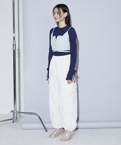 Firsthand(ファーストハンド)の「Firsthand/ファーストハンド キャミソールビスチェトップス/キャミソールビスチェトップス(キャミソール・レディース・オフホワイト/ブラック/ミント・FREE)」の16枚目の写真