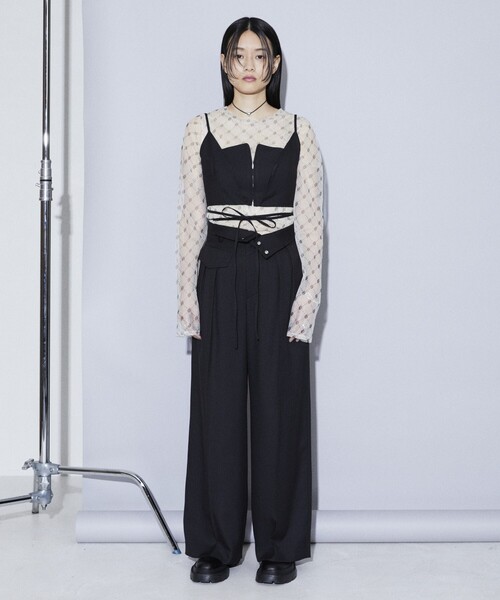 Firsthand(ファーストハンド)の「Firsthand/ファーストハンド キャミソールビスチェトップス/キャミソールビスチェトップス(キャミソール・レディース・オフホワイト/ブラック/ミント・FREE)」の18枚目の写真