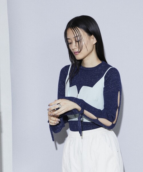 Firsthand(ファーストハンド)の「Firsthand/ファーストハンド キャミソールビスチェトップス/キャミソールビスチェトップス(キャミソール・レディース・オフホワイト/ブラック/ミント・FREE)」の20枚目の写真