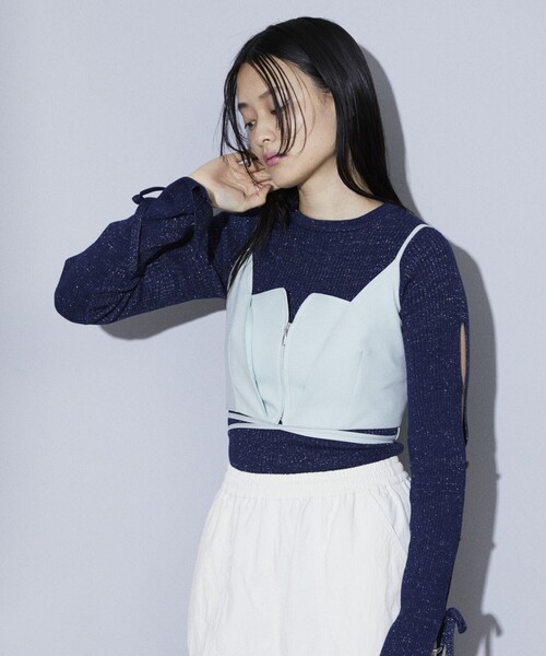 Firsthand(ファーストハンド)の「Firsthand/ファーストハンド キャミソールビスチェトップス/キャミソールビスチェトップス(キャミソール・レディース・オフホワイト/ブラック/ミント・FREE)」の21枚目の写真