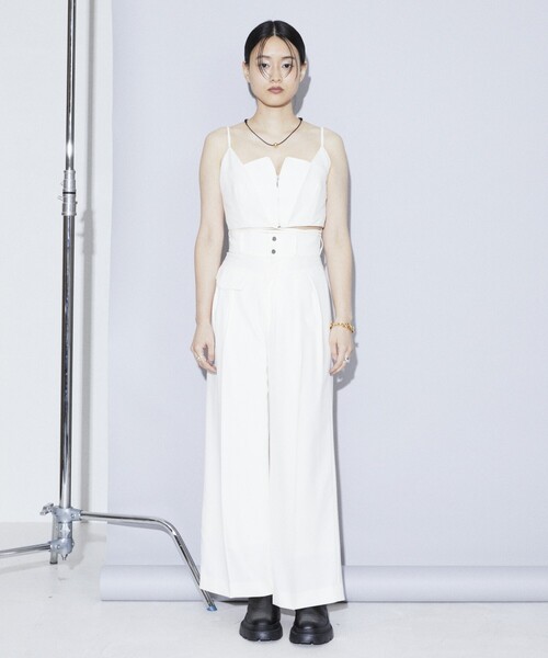 Firsthand(ファーストハンド)の「Firsthand/ファーストハンド キャミソールビスチェトップス/キャミソールビスチェトップス(キャミソール・レディース・オフホワイト/ブラック/ミント・FREE)」の22枚目の写真