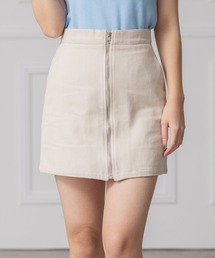 clear | フロントジップデニムミニスカート≪2023SS新作≫(スカート)