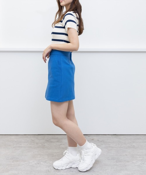 clear(クリア)の「フロントジップデニムミニスカート(スカート・レディース・ブラック/サンドベージュ/ブルー・M/S)」の22枚目の写真