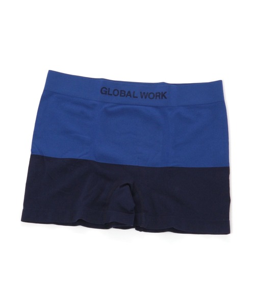 GLOBAL WORK（グローバルワーク）の「らくごこちフィットボクサー/183468（ボクサーパンツ・メンズ・グリーン/ネイビー/ダークグレー/ダークブルー/ブラック/その他/チャコールグレー/オフホワイト/グリーン系その他6/ブルー系その他7/グリーン系その他7/グレー系その他/ブルー系その他6・FREE）」の11枚目の写真