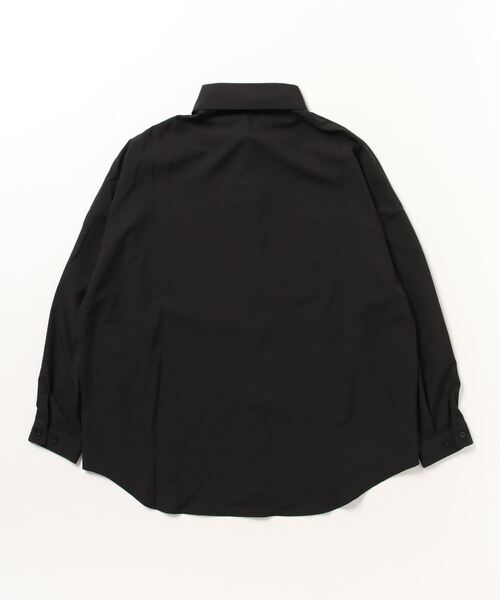 JOHN'S CLOSET（ジョンズクローゼット）の「【i】ポリストレッチネクタイ付きLSシャツ（シャツ/ブラウス・メンズ・ホワイト/チャコールグレー/ブラック・LARGE/MEDIUM/X-LARGE）」の13枚目の写真