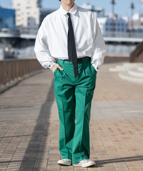 JOHN'S CLOSET（ジョンズクローゼット）の「【i】ポリストレッチネクタイ付きLSシャツ（シャツ/ブラウス・メンズ・ホワイト/チャコールグレー/ブラック・LARGE/MEDIUM/X-LARGE）」の14枚目の写真