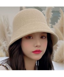 LAUTRE COTE（ロウトレコウト）の「ニットメッシュバケットハット（ハット）」