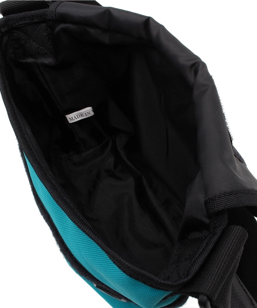 green label relaxing（グリーンレーベルリラクシング）の「green label relaxing別注MEI メッセンジャー/ワッペン◆（ショルダーバッグ・キッズ・グレー/ピンク/ターコイズブルー・フリー）」の13枚目の写真