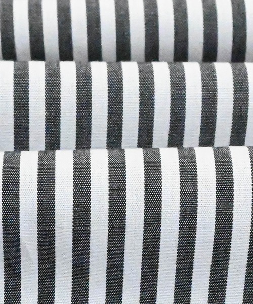 Anytime Songs(エニータイムソングス)の「綿ブロード バンドカラービッグシャツ(シャツ/ブラウス・メンズ・ホワイト/サックスブルー系/グリーン/ホワイト系その他/イエロー/ラベンダー/グリーン系その他/サックスブルー/グレイッシュベージュ/ブラック/ブラック系その他・MEDIUM/LARGE/X-LARGE)」の22枚目の写真