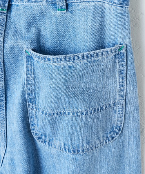 WHIMSIC(ウィムジック)の「【UNISEX/サイズ展開あり】デニムワークパンツ(デニムパンツ・メンズ・ブルー・2/1)」の9枚目の写真