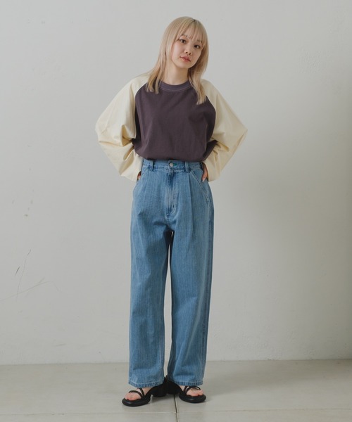 WHIMSIC(ウィムジック)の「【UNISEX/サイズ展開あり】デニムワークパンツ(デニムパンツ・メンズ・ブルー・2/1)」の4枚目の写真