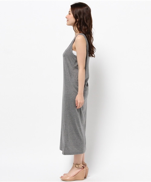 OUTLET（アウトレット）の「【CIAOPANIC TYPY】TCRマキシワンピース（ワンピース・レディース・ネイビー/グレー・MEDIUM/SMALL）」の4枚目の写真