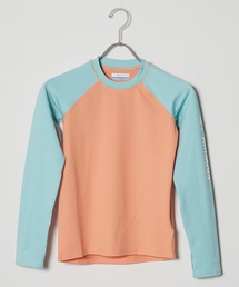 Columbia（コロンビア）の「Columbia/コロンビア ラッシュガード サンディショアーズロングスリーブサンガード ロンT 袖プリント ラグラン（ラッシュガード）」