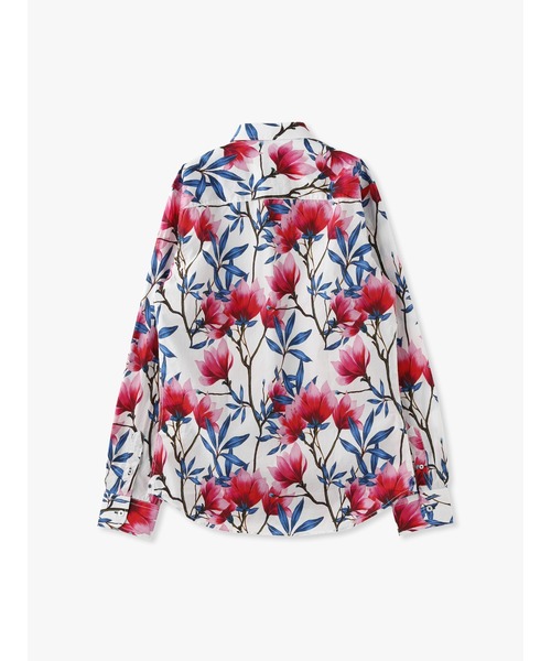 GANESH（ガネーシュ）の「【GANESH】DORA 総柄Pt シャツ（シャツ/ブラウス・メンズ・ターコイズブルー/レッド系その他/ブルー系その他・2）」の4枚目の写真