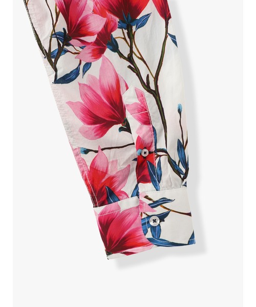 GANESH（ガネーシュ）の「【GANESH】DORA 総柄Pt シャツ（シャツ/ブラウス・メンズ・ターコイズブルー/レッド系その他/ブルー系その他・2）」の6枚目の写真