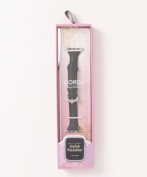 SiNCERE(シンシア)の「〈CORDA/コルダ〉Apple Watch Band/アップルウォッチバンド スタイリッシュPUレザー〈38-41mm用〉(デジタル腕時計・レディース・スカイブルー/ブラック/ホワイト/オレンジ・38/41)」の15枚目の写真
