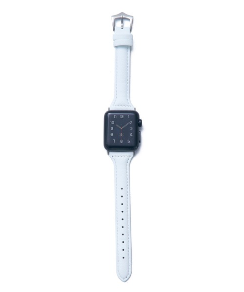 SiNCERE(シンシア)の「〈CORDA/コルダ〉Apple Watch Band/アップルウォッチバンド スタイリッシュPUレザー〈38-41mm用〉(デジタル腕時計・レディース・スカイブルー/ブラック/ホワイト/オレンジ・38/41)」の5枚目の写真