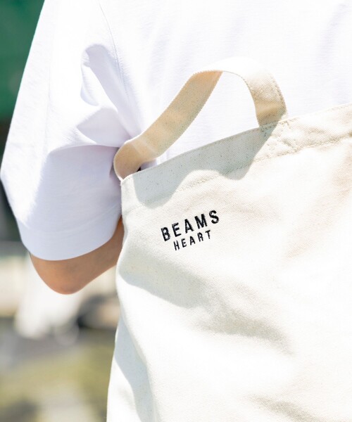 BEAMS HEART（ビームスハート）の「【ユニセックス】キャンバス 2WAY トートバッグ（ノートPC収納可能）（トートバッグ・メンズ・オフホワイト・FREE）」の19枚目の写真